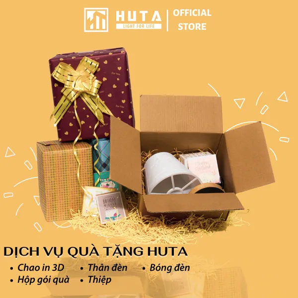 Đèn Ngủ Để Bàn 3D HUTA Light For Life S1 In Ảnh Theo Yêu Cầu Decor Phòng Ngủ, Điều Chỉnh Độ Sáng, Ánh Sáng Vàng