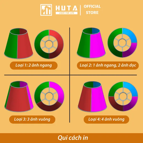Đèn Ngủ Để Bàn 3D HUTA Light For Life S1 In Ảnh Theo Yêu Cầu Decor Phòng Ngủ, Điều Chỉnh Độ Sáng, Ánh Sáng Vàng