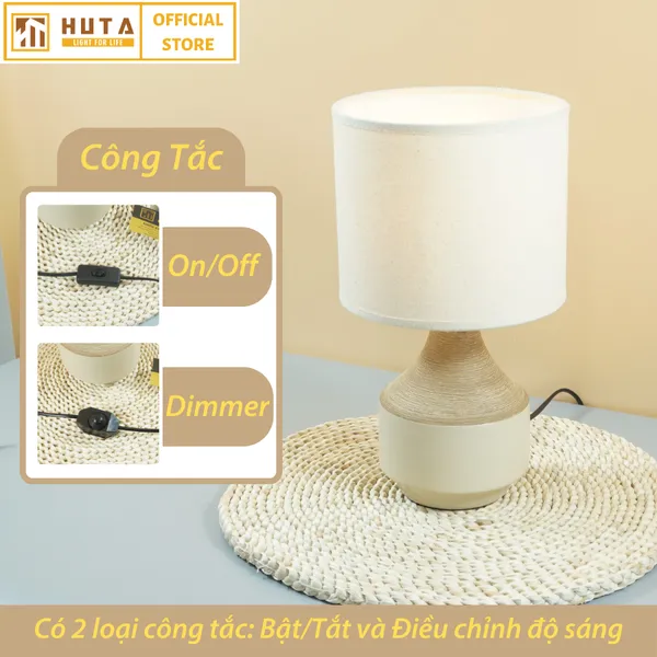 Đèn Ngủ Để Bàn Sứ HUTA S14