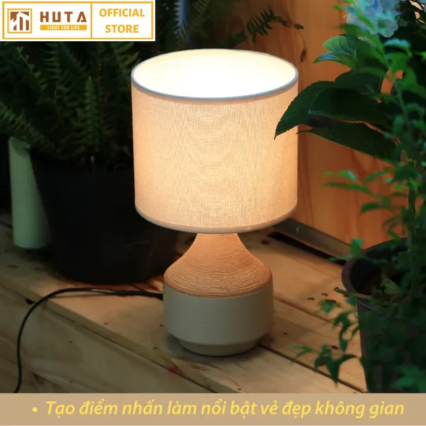 Đèn Ngủ Để Bàn Sứ HUTA S14