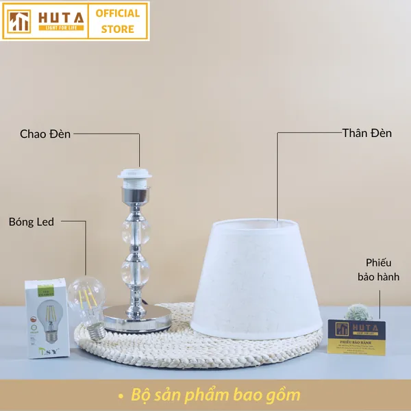 Đèn Ngủ Để Bàn Thép HUTA T7