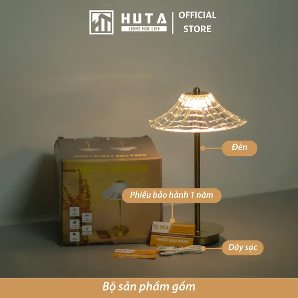 Đèn Led Quầy Bar HUTA Light For Life RESDUQUAT Cảm Ứng Tích Điện, Điều Chỉnh Ánh Sáng Vàng