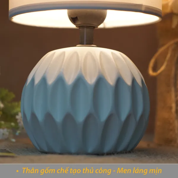 Đèn Ngủ Để Bàn Sứ HUTA S3