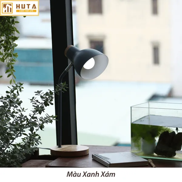Đèn Bàn Học HUTA Light For Life LVG01 Ánh Sáng Trắng Vàng, Decor Phòng, Đèn Bàn Làm Việc