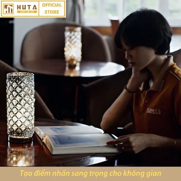 Đèn Ngủ Để Bàn Pha Lê HUTA PL1