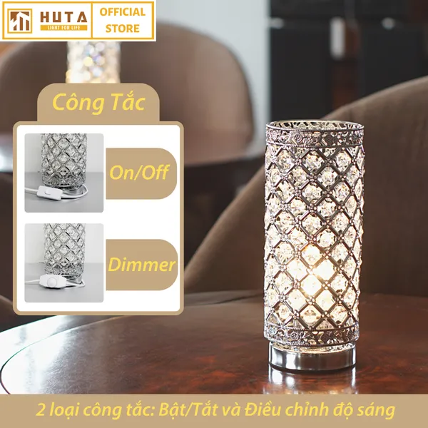 Đèn Ngủ Để Bàn Pha Lê HUTA PL1