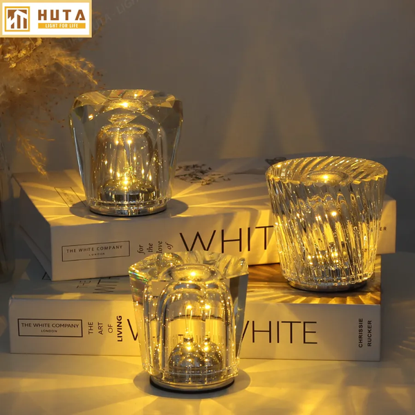 Đèn Bàn Pin Sạc HUTA Light For Life PLCOC Bảo Hành 18 Tháng, Thiết Kế Hiện Đại, Ba Chế Độ Sáng
