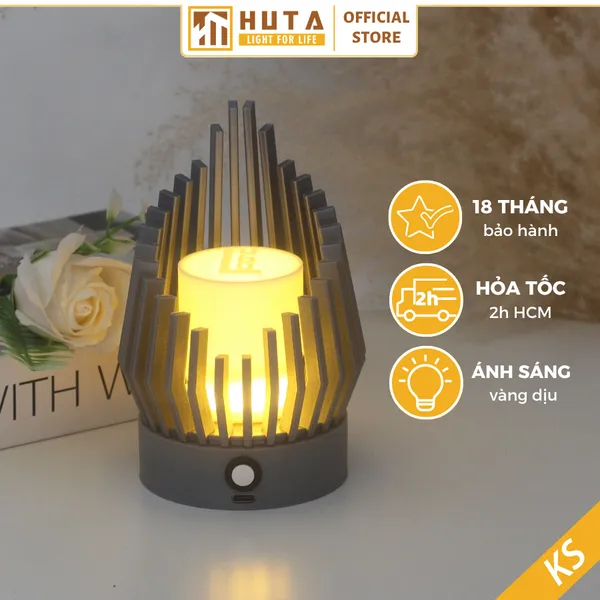 Đèn decor in 3D HUTA Light For Life Khởi Sắc trang trí bàn làm việc, góc nhỏ phòng ngủ