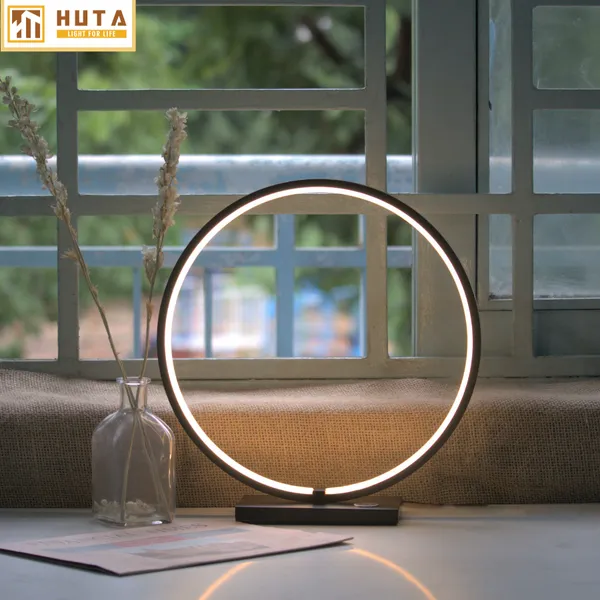 Đèn ngủ để bàn HUTA Mã C1 Khung Nhôm Chắc Chắn, Điều Chỉnh Ánh Sáng