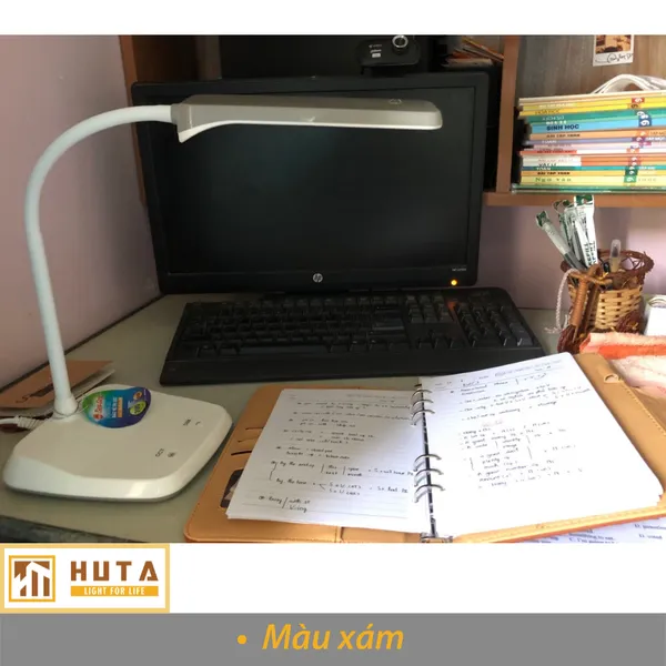 Đèn bàn làm việc HUTA Mã RD36 LED, Cảm Ứng, Điều Chỉnh Độ Sáng