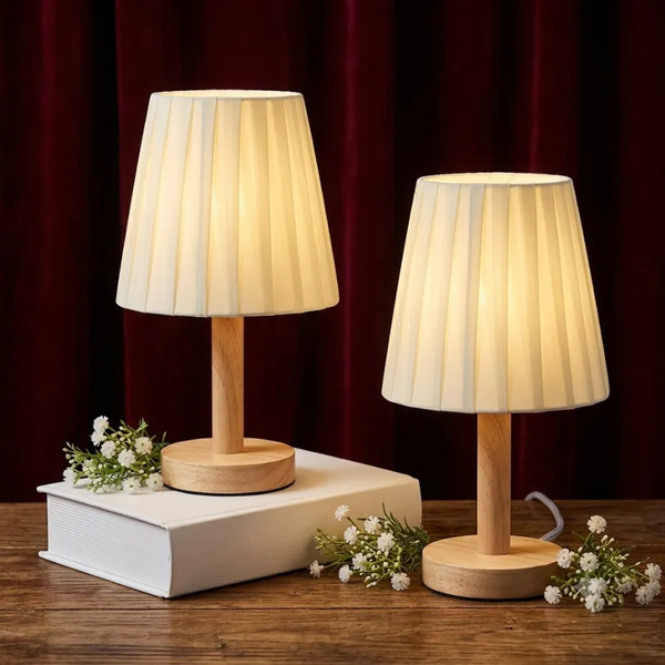  [COMBO 2] Đèn Ngủ Để Bàn HUTA Light For Life G4S Trang Trí Vintage, Điều Chỉnh Ánh Sáng Vàng 