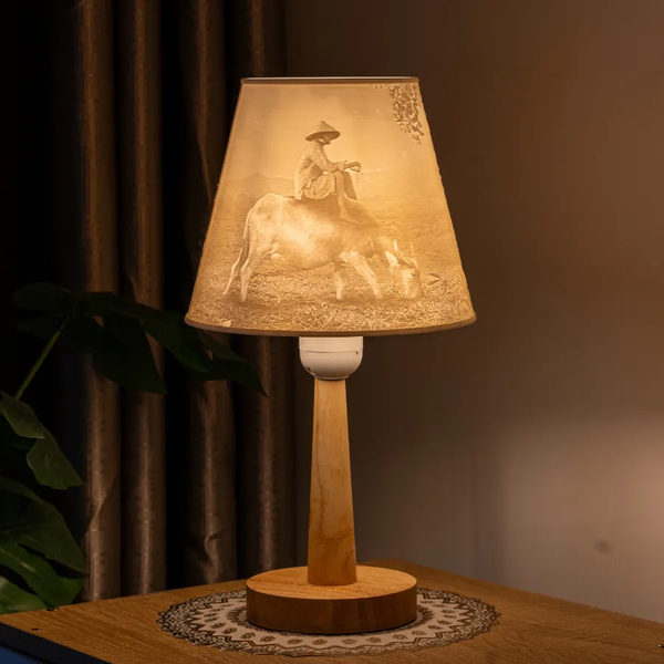 Đèn Ngủ In 3D HUTA Light For Life G2 Decor Phòng Ngủ, Điều Chỉnh Độ Sáng, In Ảnh Theo Yêu Cầu