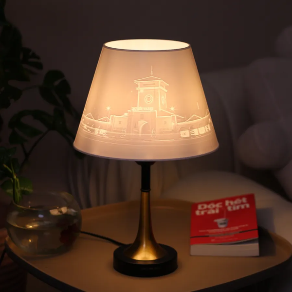 Đèn Ngủ In 3D HUTA Light For Life T5 Decor Phòng Ngủ, Điều Chỉnh Độ Sáng, In Ảnh Theo Yêu Cầu