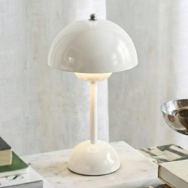 Đèn Ngủ Để Bàn HUTA Light For Life BEDNAM Tích Điện, Decor Hiện Đại, Ba Màu Ánh Sáng, Tăng Giảm Sáng