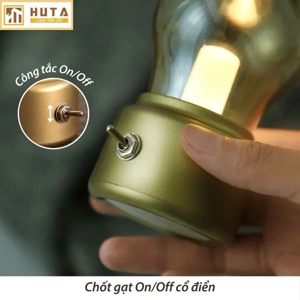 Đèn Bàn Led Quầy Bar, Quán Bar, Nhà Hàng Pin Sạc Tích Điện Mã MN1