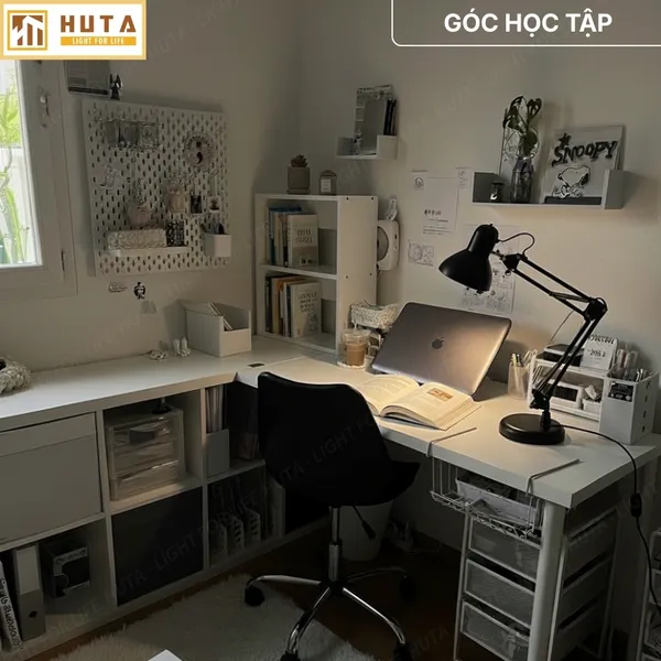 Đèn Bàn Làm Việc HUTA Light For Life KYSU01 Kiểu Dáng Pixar, Khớp Nối Điều Chỉnh