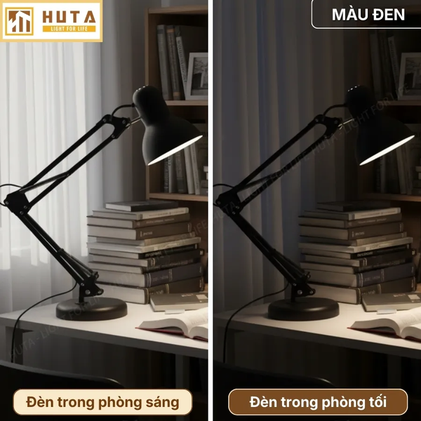 Đèn Bàn Làm Việc HUTA Light For Life KYSU1 Kiểu Dáng Pixar, Khớp Nối Điều Chỉnh