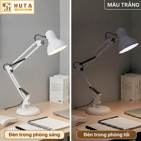 Đèn Bàn Làm Việc HUTA Light For Life KYSU01 Kiểu Dáng Pixar, Khớp Nối Điều Chỉnh