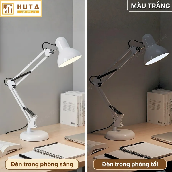 Đèn Bàn Làm Việc HUTA Light For Life KYSU1 Kiểu Dáng Pixar, Khớp Nối Điều Chỉnh
