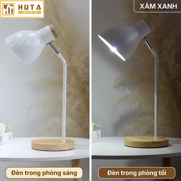 Đèn Bàn Học HUTA Light For Life LVG1 Ánh Sáng Trắng Vàng, Decor Phòng, Đèn Bàn Làm Việc