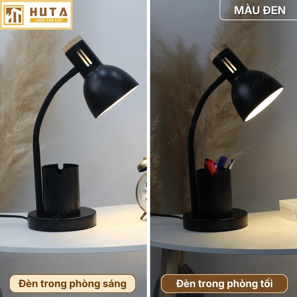 Đèn Bàn Học HUTA Light For Life LVK2 Đèn Bàn Làm Việc, Bóng Led 3 Màu Sáng, Bảo Hành 24 Tháng