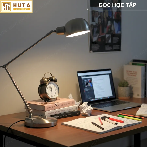 Đèn Bàn Học HUTA Light For Life LVK3 Bóng Led 3 Màu Sáng, Bảo Hành 24 Tháng