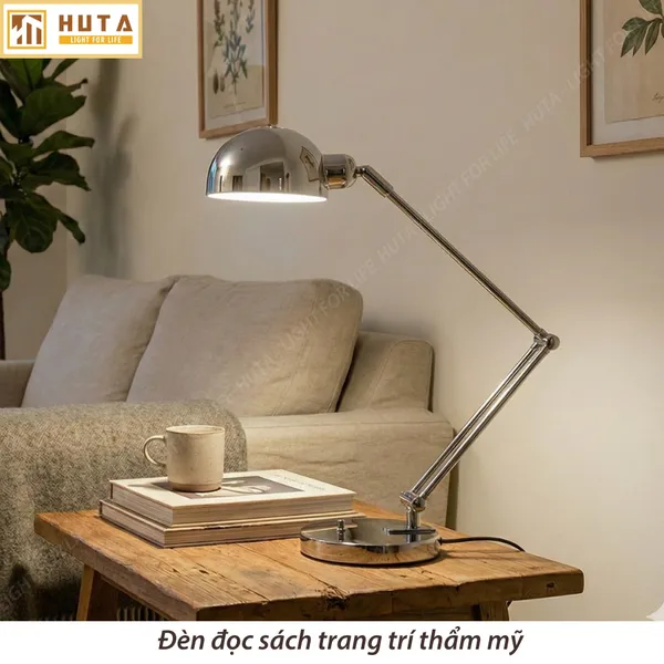 Đèn Bàn Học HUTA Light For Life LVK3 Bóng Led 3 Màu Sáng, Bảo Hành 24 Tháng