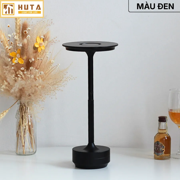 Đèn Bàn Cảm Ứng Hiện Đại HUTA Light For Life AL4 Kim Loại Sơn Tĩnh Điện, Thiết Kế Hiện Đại, Pin Sạc Tích Điện