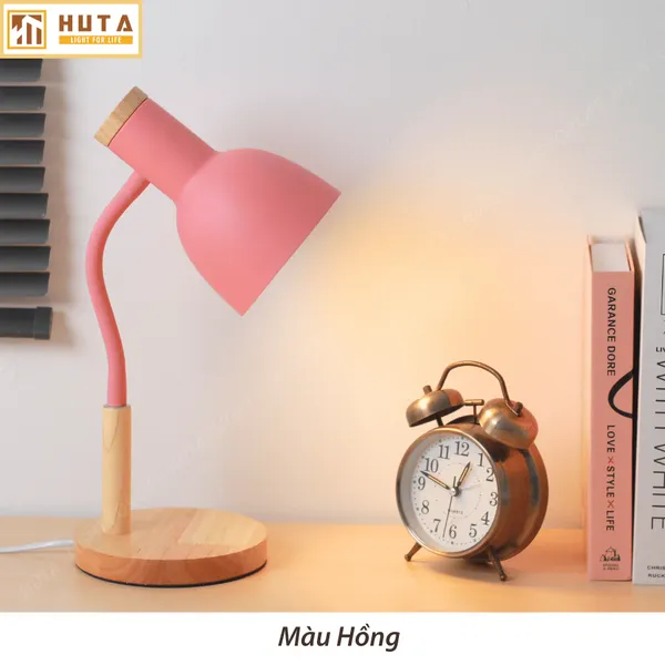Đèn Bàn Học HUTA Light For Life LVG02 Bóng Led 3 Màu Sáng, Decor Phòng, Đèn Bàn Làm Việc
