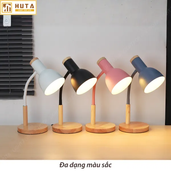Đèn Bàn Học HUTA Light For Life LVG2 Bóng Led 3 Màu Sáng, Decor Phòng, Đèn Bàn Làm Việc