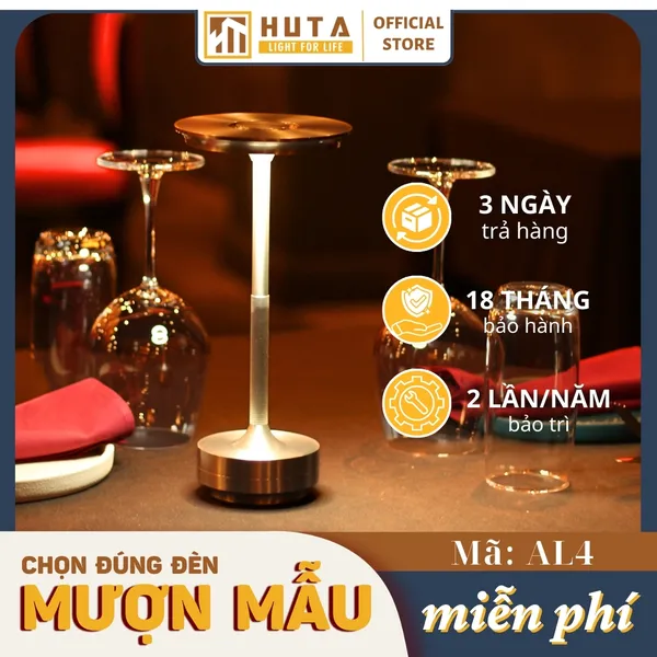 Đèn Led Để Bàn Quán Bar, Nhà Hàng Và Khách Sạn AL4 Mới Nhất 2025