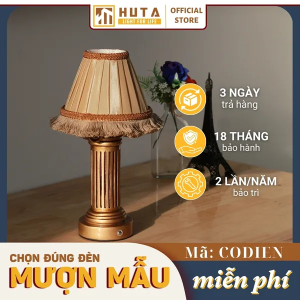Đèn Bàn Led Quầy Bar HUTA Light For Life CODIEN Hoài Cổ, Cảm Ứng