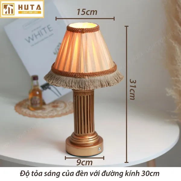 Đèn Bàn Led Quầy Bar HUTA Light For Life CODIEN Hoài Cổ, Cảm Ứng