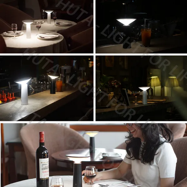 Đèn Bàn Led Quầy Bar, Quán Bar, Nhà Hàng Pin Sạc Tích Điện Mã CHOP1