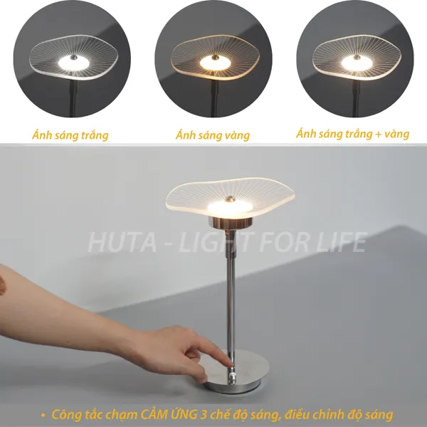 Đèn Bàn Led Quầy Bar, Quán Bar, Nhà Hàng Pin Sạc Tích Điện Mã RESSEN