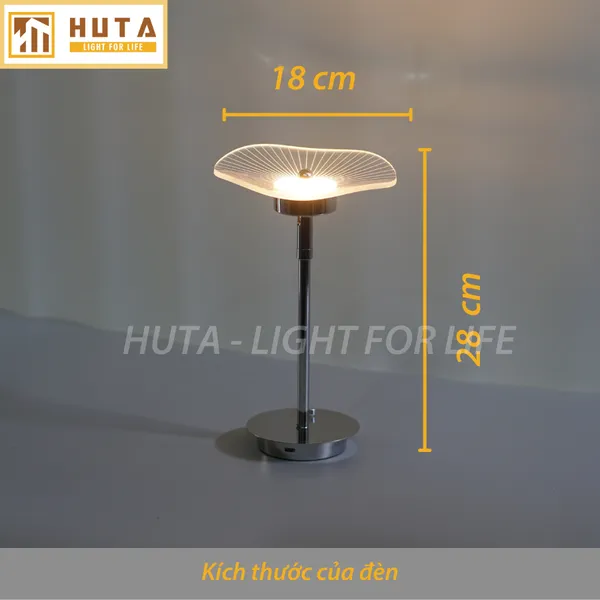 Đèn Bàn Led Quầy Bar, Quán Bar, Nhà Hàng Pin Sạc Tích Điện Mã RESSEN