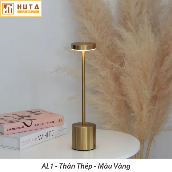 Đèn Bàn Led Quầy Bar, Quán Bar, Nhà Hàng Pin Sạc Tích Điện Mã AL1