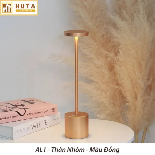 Đèn Bàn Led Quầy Bar, Quán Bar, Nhà Hàng Pin Sạc Tích Điện Mã AL1
