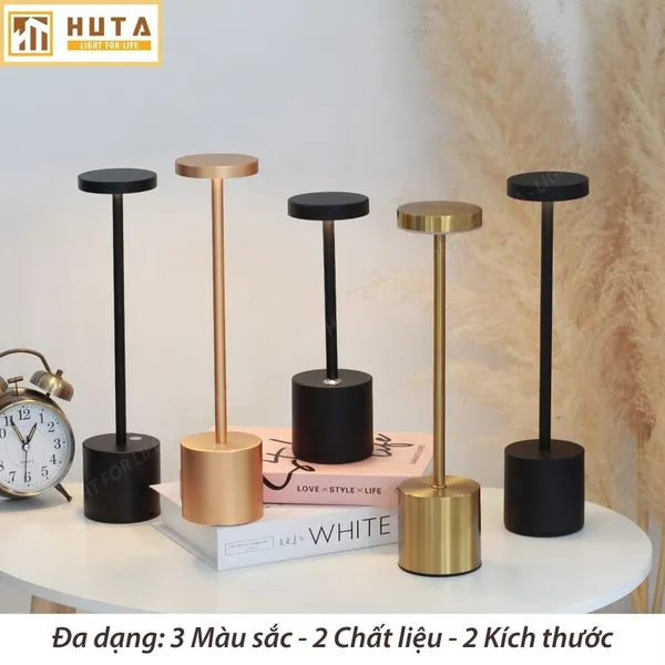 Đèn Bàn Led Quầy Bar, Quán Bar, Nhà Hàng Pin Sạc Tích Điện Mã AL1