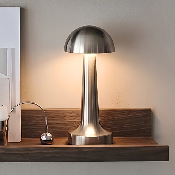 Đèn Bàn Trang Trí HUTA Light For Life RESNON Pin Sạc Tích Điện, Kim Loại Sơn Tĩnh Điện