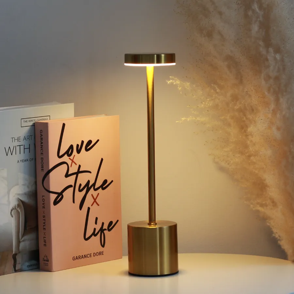 Đèn Bàn Pin Sạc HUTA Light For Life AL1 Thép Điều Chỉnh Độ Sáng, Thiết Kế Hiện Đại
