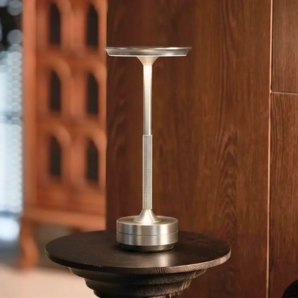 Đèn Bàn Cảm Ứng Hiện Đại HUTA Light For Life AL4 Kim Loại Chắc Chắn, Thiết Kế Hiện Đại, Pin Sạc Tích Điện