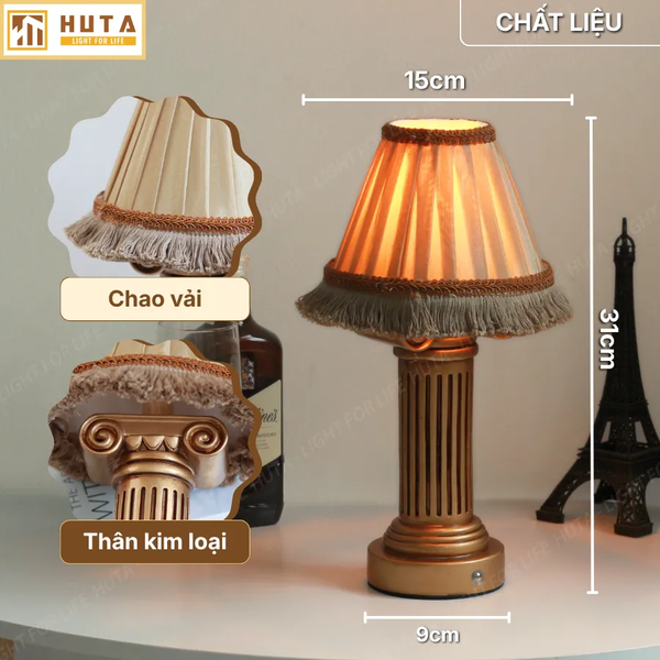 Đèn Bàn Led Quầy Bar HUTA Light For Life CODIEN Hoài Cổ, Cảm Ứng