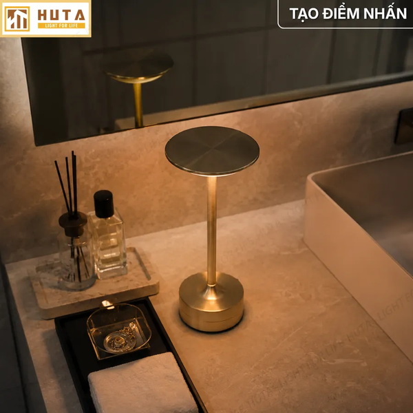 Đèn Bàn Trang Trí HUTA Light For Life AL3 Điều Chỉnh Độ Sáng, Chạm Cảm Ứng, Bảo Hành 18 Tháng