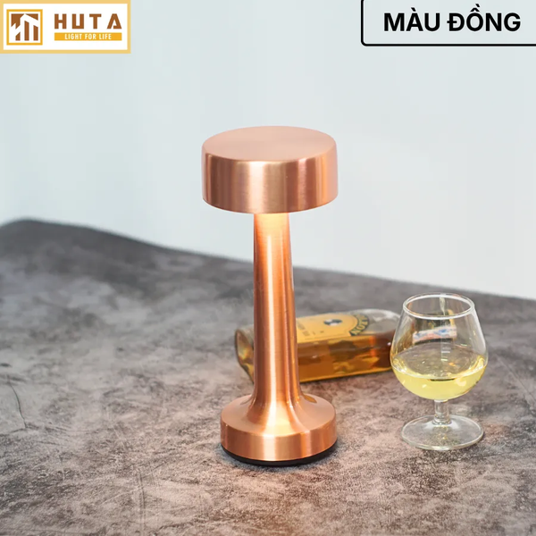 Đèn Bàn Cảm Ứng Hiện Đại HUTA Light For Life RESTRU Chạm Cảm Ứng, Kim Loại Sơn Tĩnh Điện
