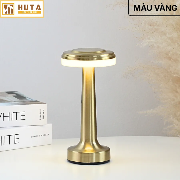 Đèn Bàn Trang Trí HUTA Light For Life RESDIA1 Điều Chỉnh Độ Sáng, Chạm Cảm Ứng, Bảo Hành 18 Tháng