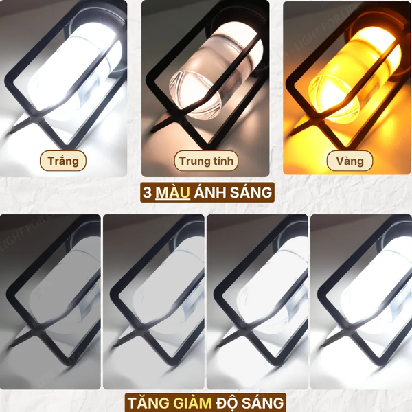 Đèn Bàn Trang Trí HUTA Light For Life RESNEN Điều Chỉnh Độ Sáng, Kim Loại Sơn Tĩnh Điện, Thiết Kế Hiện Đại