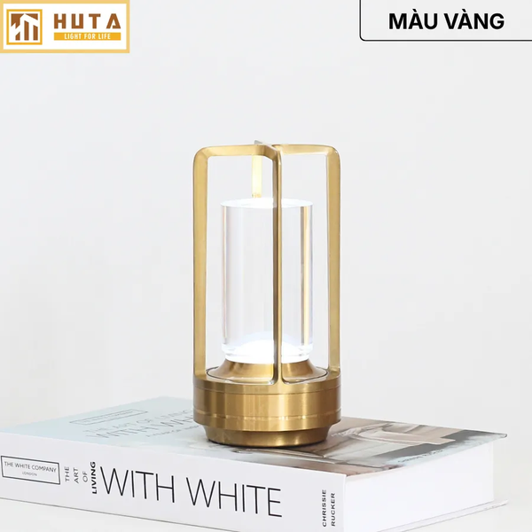 Đèn Bàn Trang Trí HUTA Light For Life RESNEN Điều Chỉnh Độ Sáng, Kim Loại Sơn Tĩnh Điện, Thiết Kế Hiện Đại