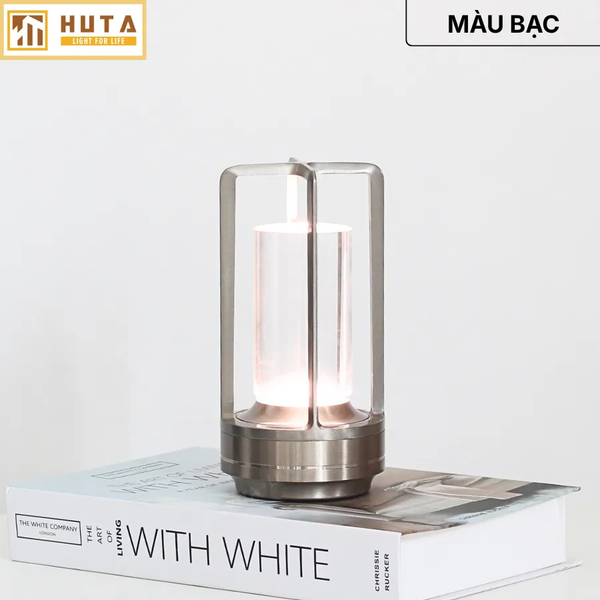 Đèn Bàn Trang Trí HUTA Light For Life RESNEN Điều Chỉnh Độ Sáng, Kim Loại Sơn Tĩnh Điện, Thiết Kế Hiện Đại