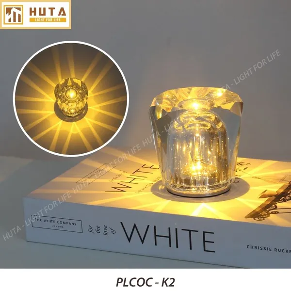 Đèn Bàn Led Quầy Bar, Quán Bar, Nhà Hàng Pin Sạc Tích Điện Mã PLCOC